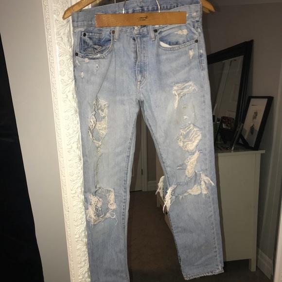 Ralph Lauren ripped boyfriend jeans - Picture 2 of 5